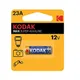 Baterías Kodak Max Alkaline 1-23A  12V